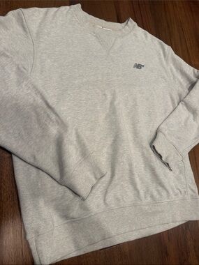 New Balance Heather Gray Crewneck Sweatshirt